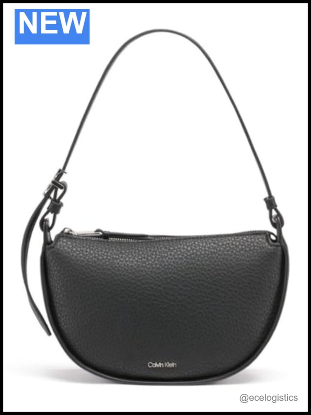 Vegan Leather Hobo Shoulder Bag with Pockets